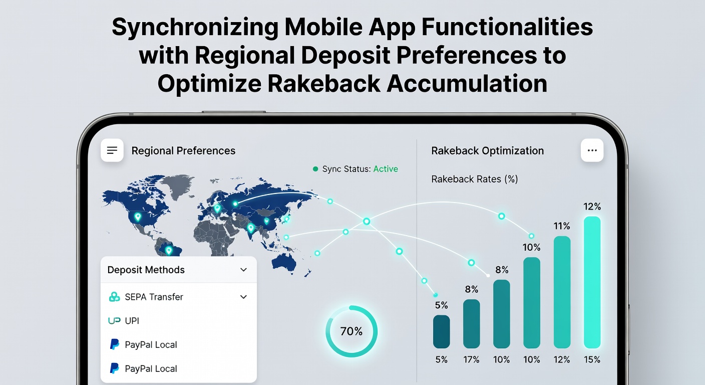 Players using mobile apps with integrated regional deposits during a live poker tournament session